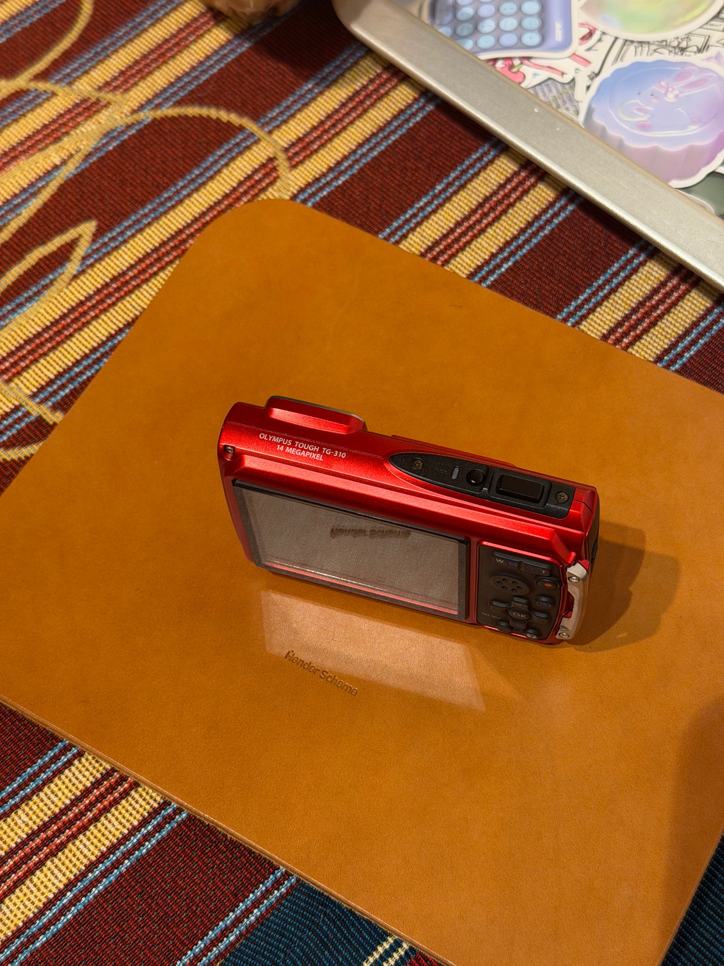 Olympus Tough TG-310 14MP Red